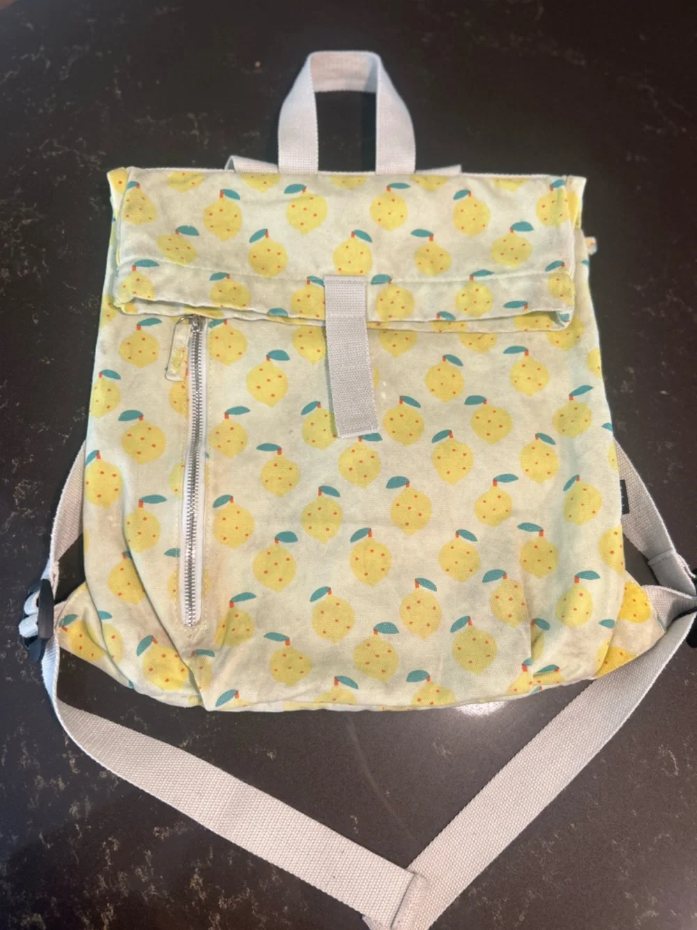 Maison Petit Jour Canvas Backpack